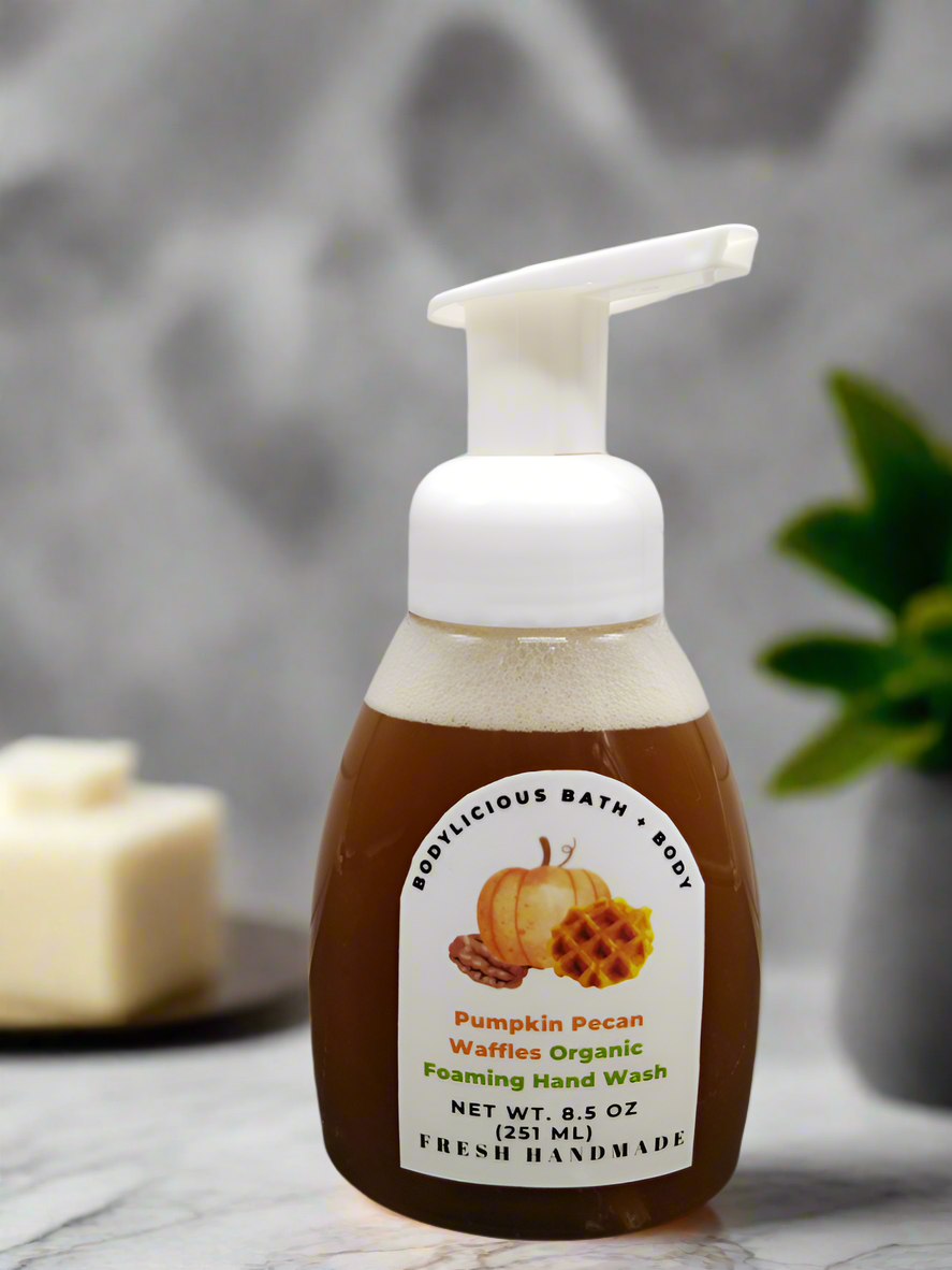 Pumpkin Pecan Waffles Organic Foaming Hand Soap