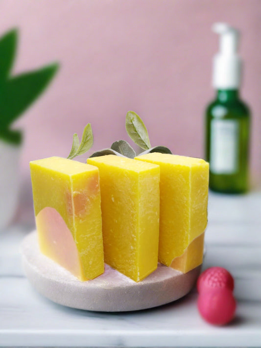 Bromelain Rosehip Bar Soap