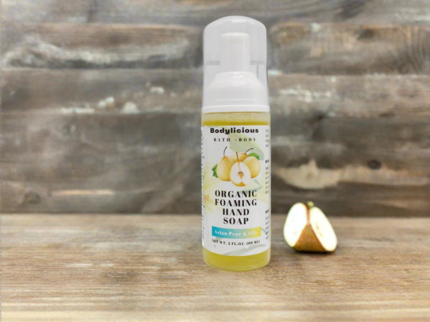 Asian Pear & Lily Organic Foaming Hand Soap