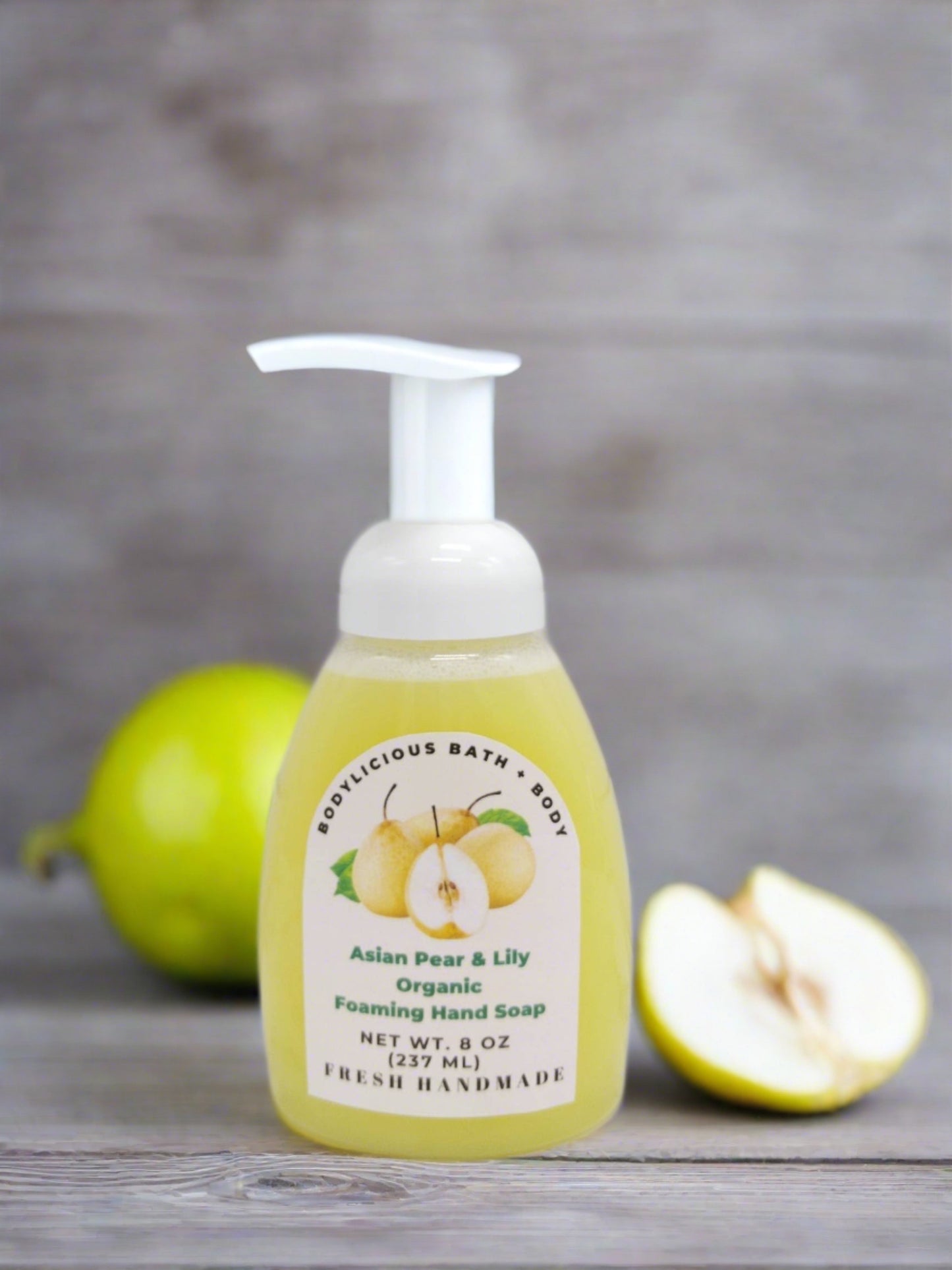 Asian Pear & Lily Organic Foaming Hand Soap