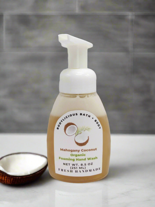 Mahogany Coconut Organic Foaming Hand Soap